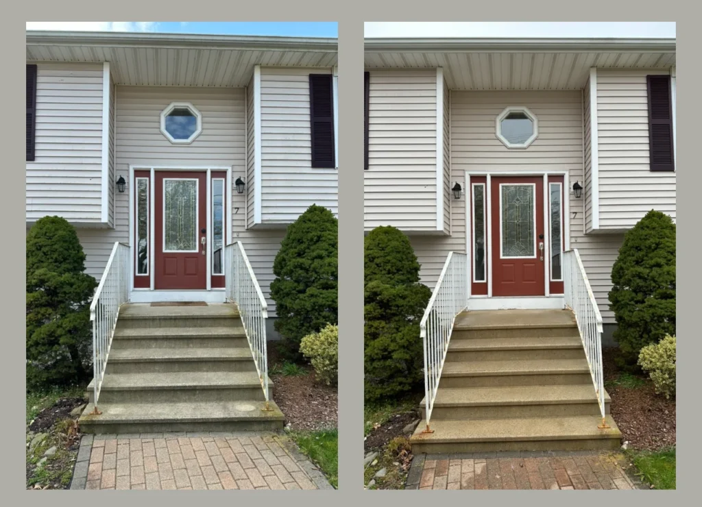 2024-04-30 - work by North Eastern Power Washing in Swansea, MA
