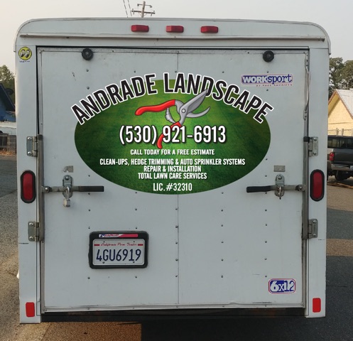 Gallery image - work by Andrade landscaping in Redding, CA