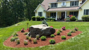 Work by Pristine Lawn Care and Landscaping