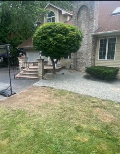Work by Pristine Lawn Care and Landscaping