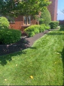 Work by Pristine Lawn Care and Landscaping