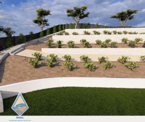 Work by Regal Landscaping and Construction